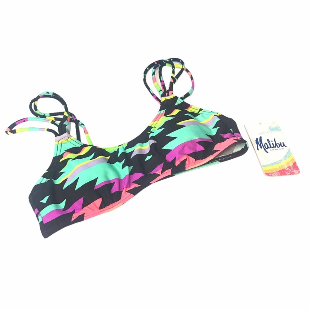 Malibu Dream Girl Retro Bikini Top